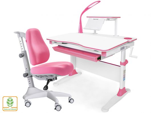 Комплект парта и кресло Mealux EVO-30   - розовый/Match (Y-528) KP
