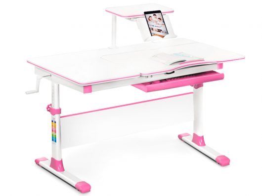 Детский стол Mealux Evo-40 Lite-розовый