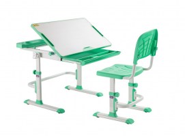 Комплект парта + стул трансформеры DISA - зеленый
