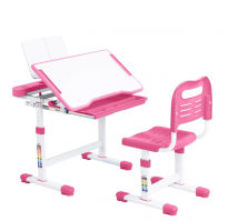 Комплект Cubby Парта и стул-трансформеры Vanda - розовый