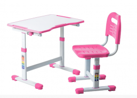 Комплект парта + стул трансформеры Sole II FUNDESK - розовый