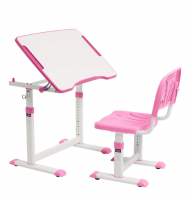 Cubby Комплект парта + стул трансформеры Olea - розовый
