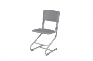Растущий стул Дэми СУТ- 01 Stul 1 пластик серый/серый