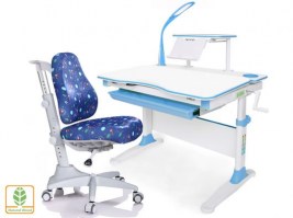 Комплект парта и кресло Mealux EVO-30   - голубой/Match (Y-528) 