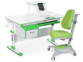 Комплект парта и кресло Mealux Evo-40 - зеленый/Onyx (Y-110) Z