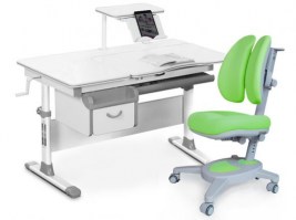 Комплект парта и кресло Mealux  Evo-40- серый/Onyx Duo (Y-115) Z