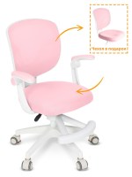Детское кресло Ergokids Soft Air - розовый