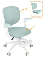 Детское кресло Ergokids Soft Air - зеленый