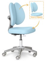 Детское кресло ErgoKids Sprint Duo Lite - голубой