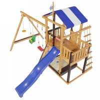 Детская деревянная игровая площадка Самсон Бретань 