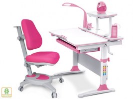 Комплект парта и кресло Mealux EVO-30   - розовый/Onyx (Y-110) PN