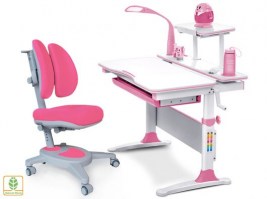 Комплект парта и кресло Mealux EVO-30   - розовый/Onyx Duo(Y-115) PN
