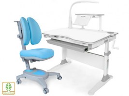 Комплект парта и кресло Mealux EVO-30   - серый/ Onyx Duo(Y-115) KBL