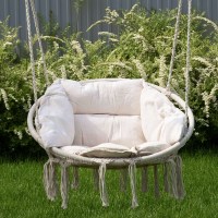 Качели плетеные с подушкой РОМАНА (ROMANA) 