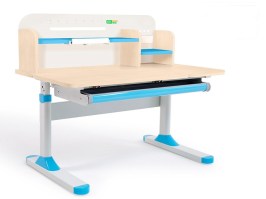 Детский стол Ergokids TH-330 клён/голубой