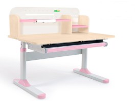 Детский стол Ergokids TH-330 клён/розовый