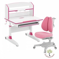 Комплект парта Anatomica SET-20 +кресло Armata Duos  розовый 