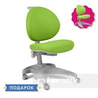 Детское эргономичное кресло FunDesk Cielo Grey - зеленый