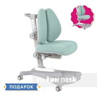 Детское кресло Fortuna Grey Fundesk - зеленый