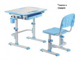 Комплект Cubby Парта и стул-трансформеры Karo WB-голубой