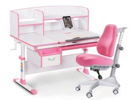Комплект парта и кресло Mealux EVO-50 -розовый/ Match (Y-528) KP