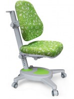 Детское кресло Mealux Onyx - зеленый-с буквами
