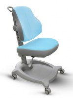Детское кресло Y-402 - голубой/серый