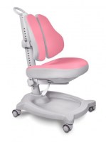 Детское кресло Y-403 - розовое/серое