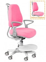 Детское кресло Mealux ErgoKids Y-507 с подлокотниками розовое   