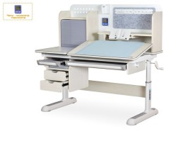 Детский стол Mealux Winnipeg Multicolor Max белый дуб/серый