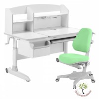 Комплект Anatomica Romana + кресло Anatomica Armata  белый/серый/зеленый