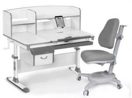 Комплект парта и кресло Mealux EVO-50 - серый/Onyx (Y-110) G