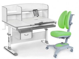 Комплект парта и кресло Mealux EVO-50 -серый/ Onyx Duo (Y-115) Z