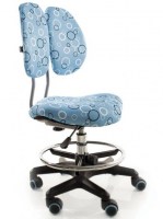 Детское кресло Mealux Simba/голубой с кольцами