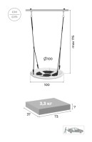 Качели гнездо Романа (ROMANA) 80 см.