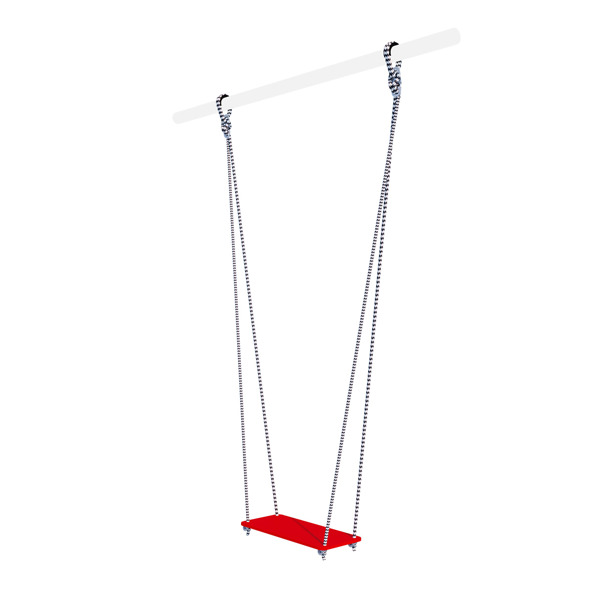 Качели фанерные РОМАНА красный